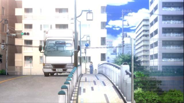 Shiki's stance on the arch bridge